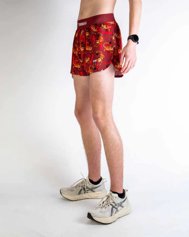 Men's Tigers 4" Half Split Shorts
