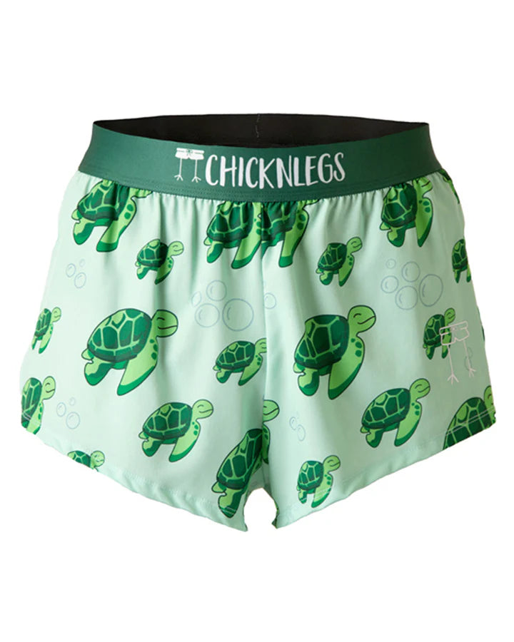 Men's Sea Turtles 2" Split Shorts
