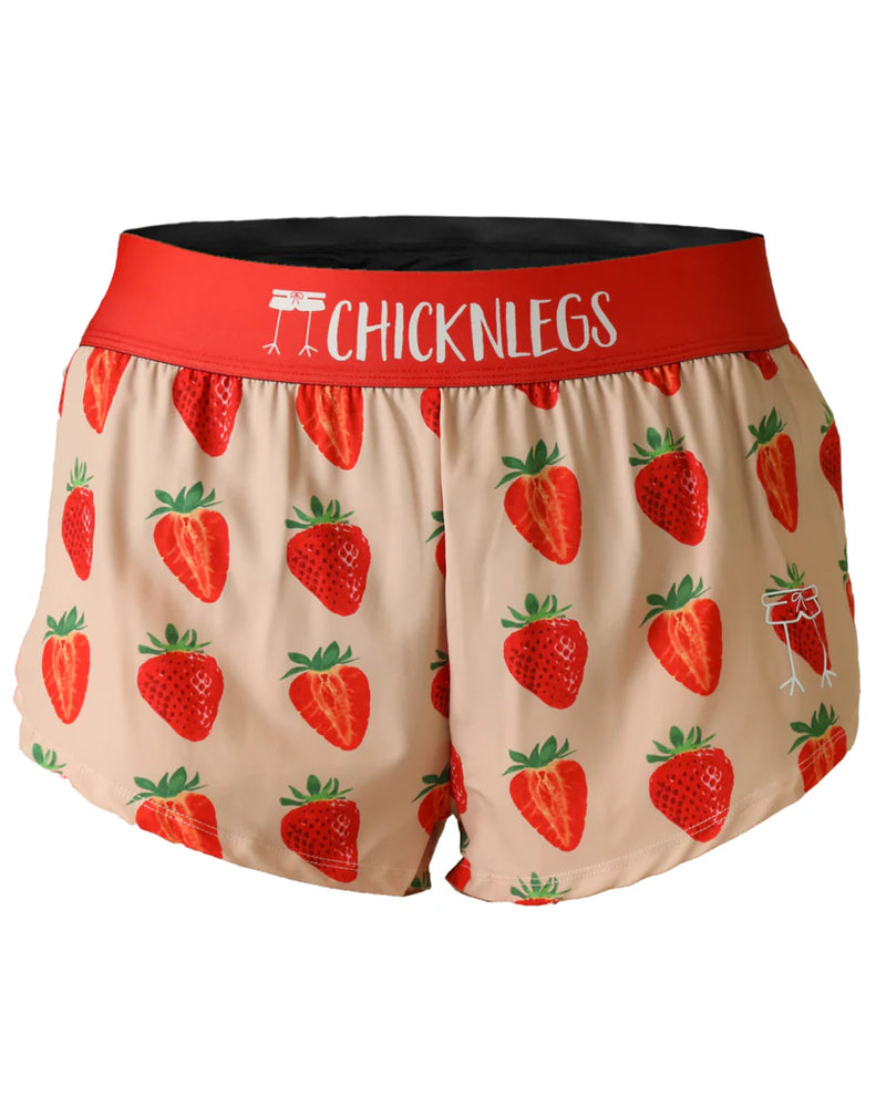 Women's Strawberry Szn 1.5" Split Shorts