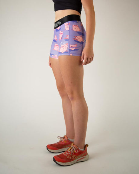 Women's Piggies 3" Compression Shorts