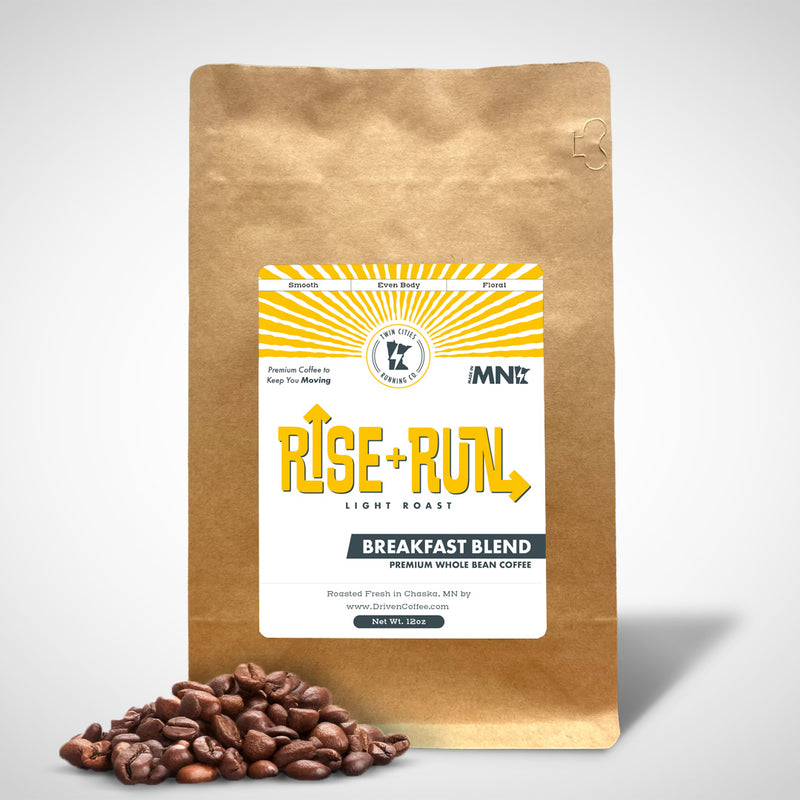 TCRC Rise+Run  - Craft Light Roast Whole Bean Coffee