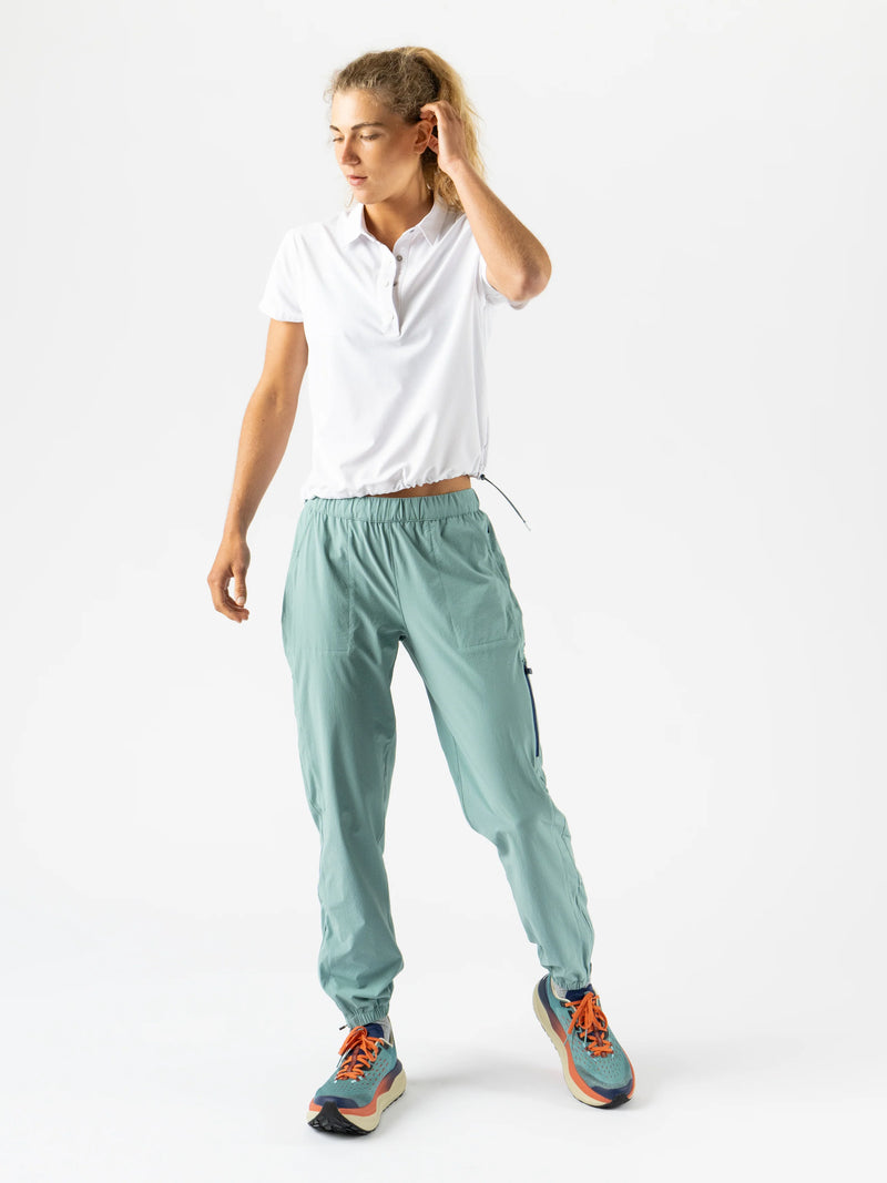 Women's High Country Pants (Mineral Blue)
