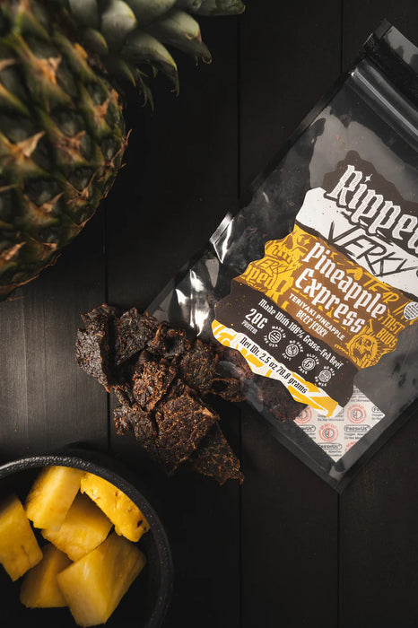 Ripped Jerky (Pineapple Express | Pineapple Teriyaki Beef Jerky)