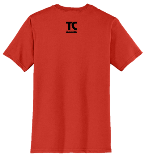 Unisex Always Running Tee (Fiery Red/Black/Yellow)