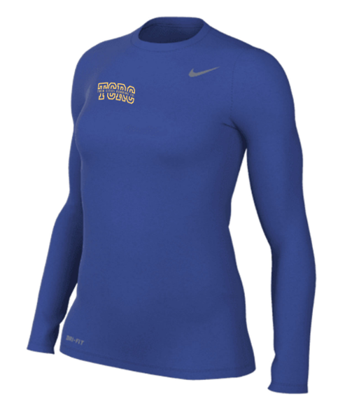 Women’s TCRC x Nike Legend Long Sleeve Tee (493 - Game Royal)