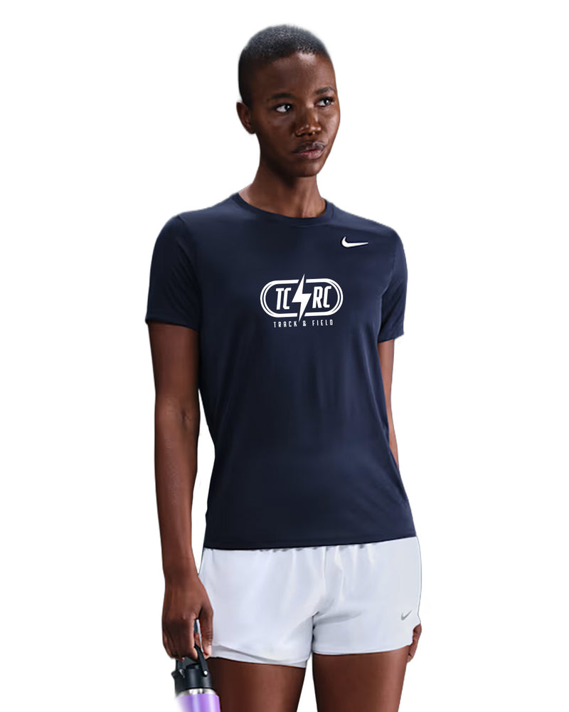 Women’s TCRC x Nike Legend Short Sleeve Tee (419 - Navy)