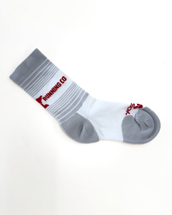 TCRC Custom Crew Socks (Grey/Red)