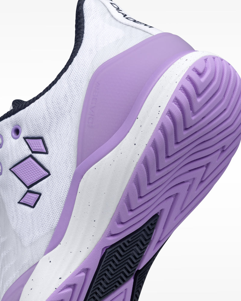 Women's Court Burst (White/Purple)