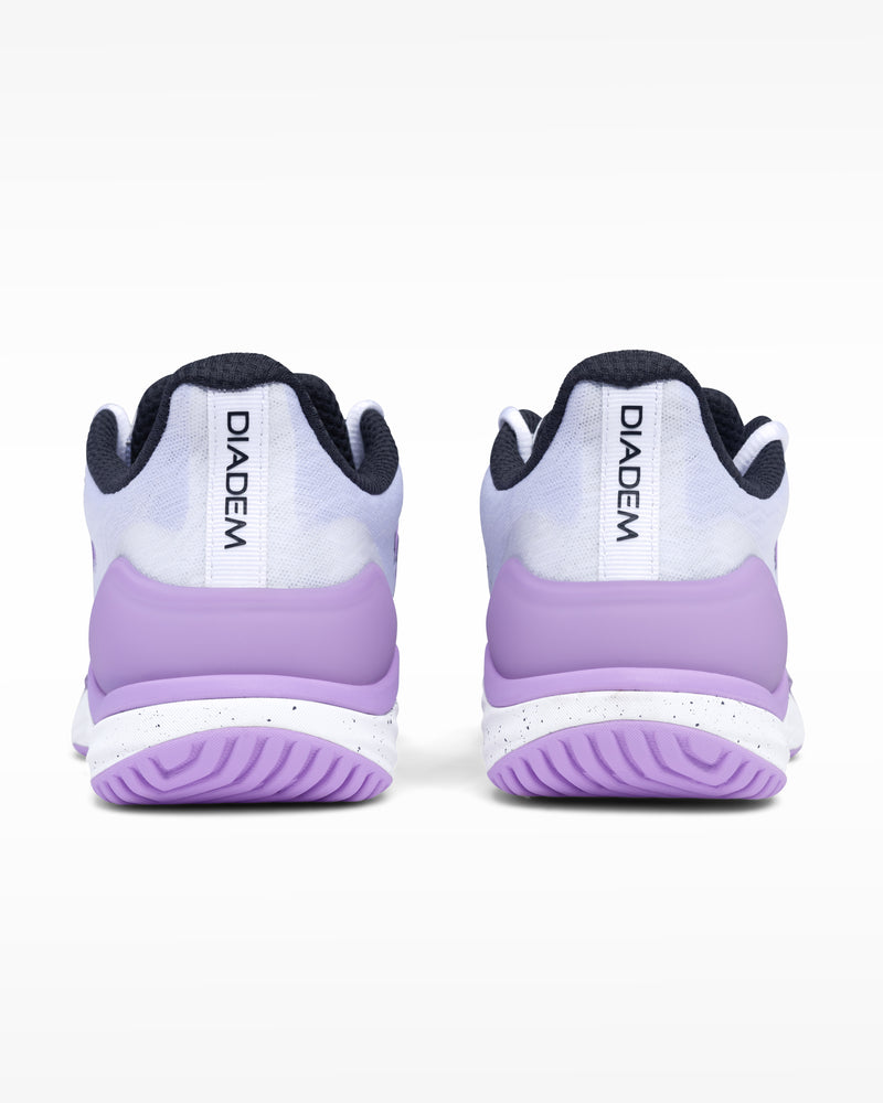 Women's Court Burst (White/Purple)