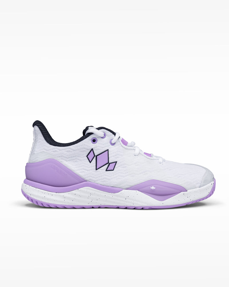 Women's Court Burst (White/Purple)
