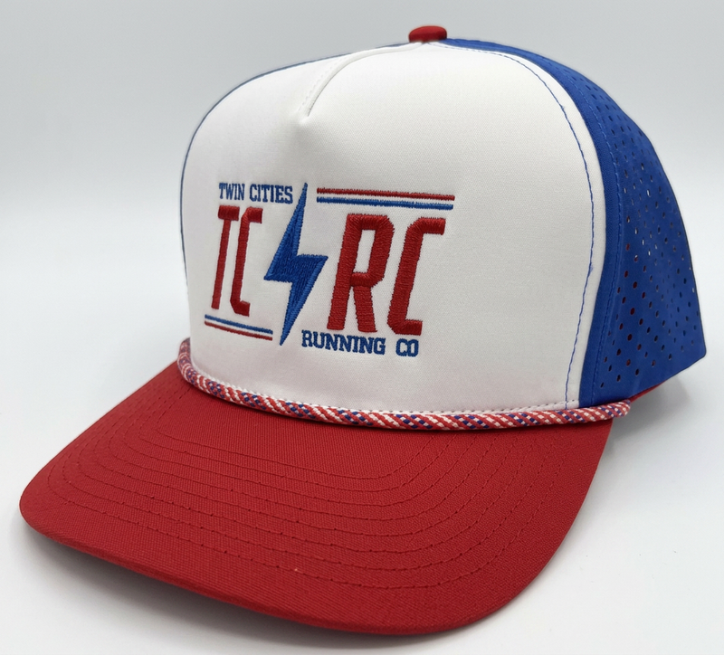 TCRC x Zapped Blackhawk Elite R+ Cap (Red/White/Blue)
