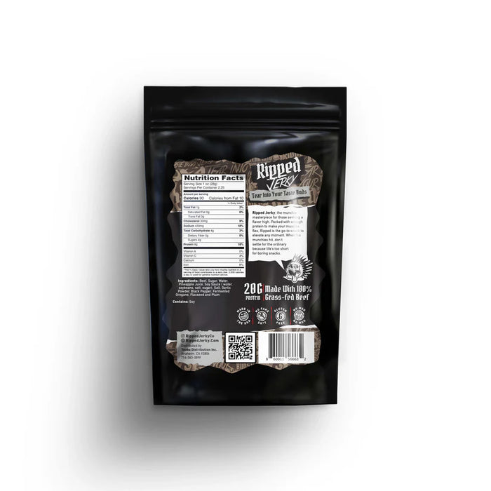 Ripped Jerky (Gran-Daddy Peppa | Peppered Beef Jerky)
