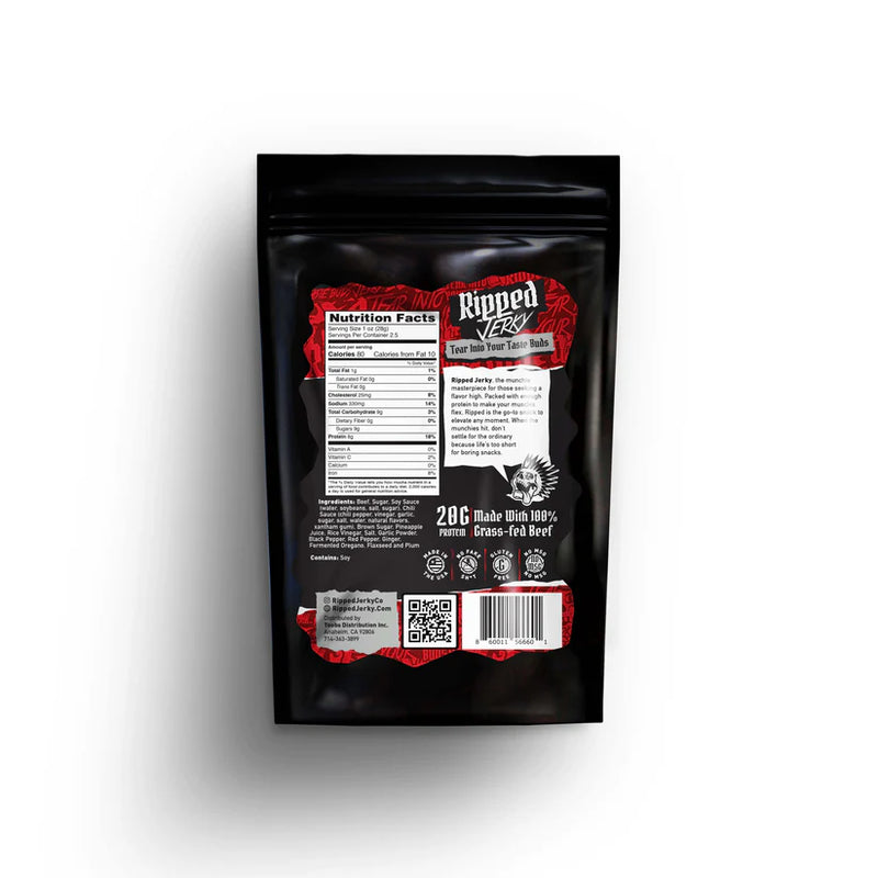 Ripped Jerky (Heavenly Hellfire | Sweet & Spicy)