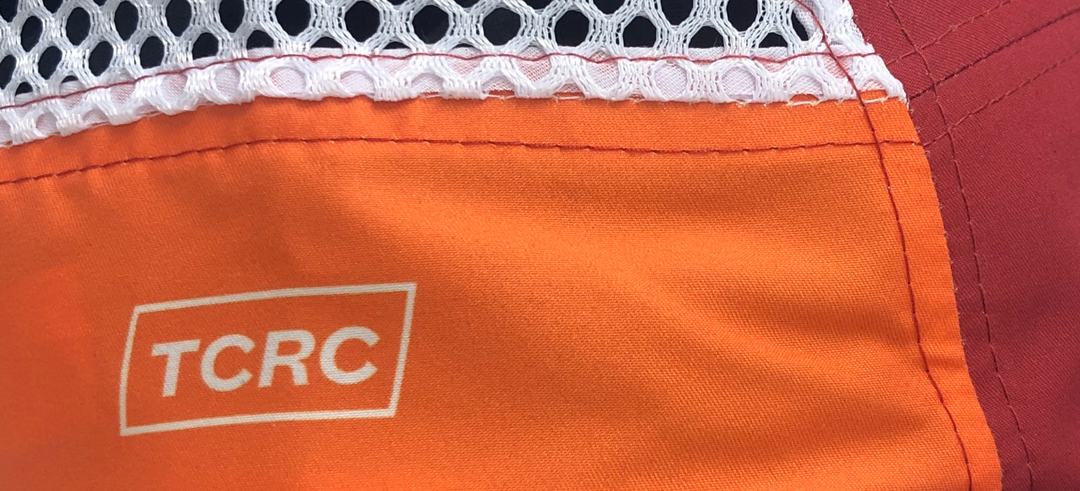 TCRC Ventilator Mesh Trail Hat (Rust/Orange)