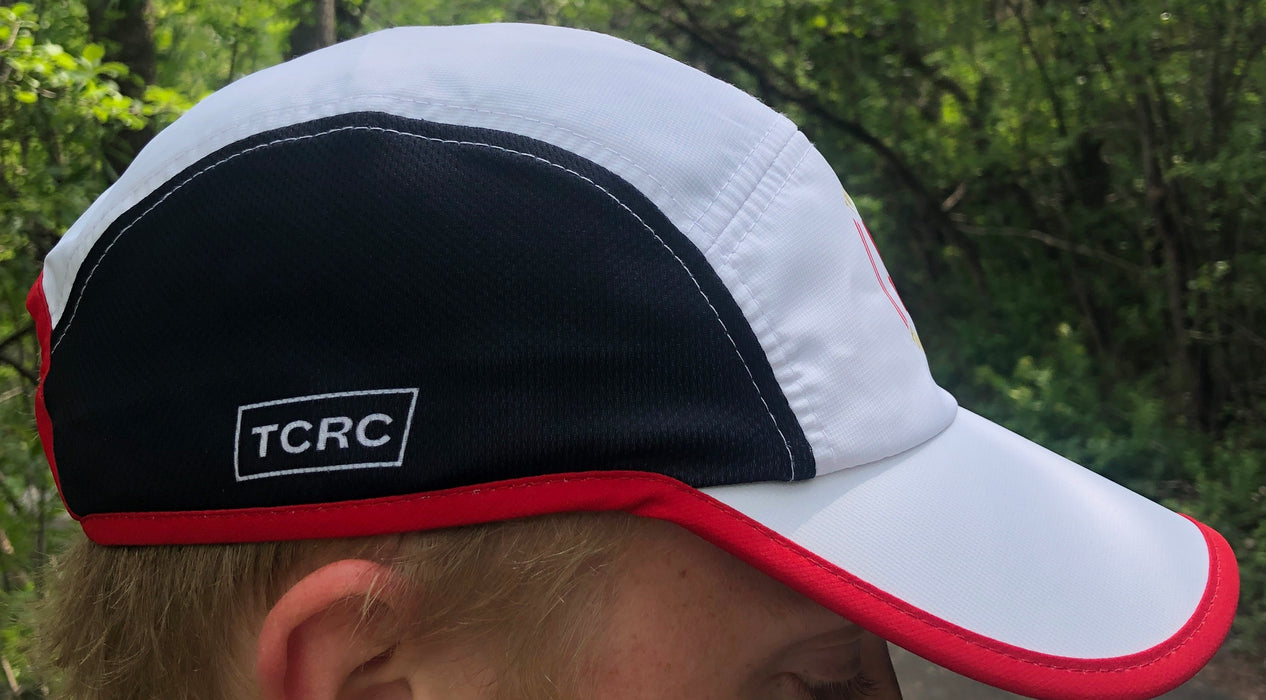 TCRC BOCO Run Hat (White/Red/Black)