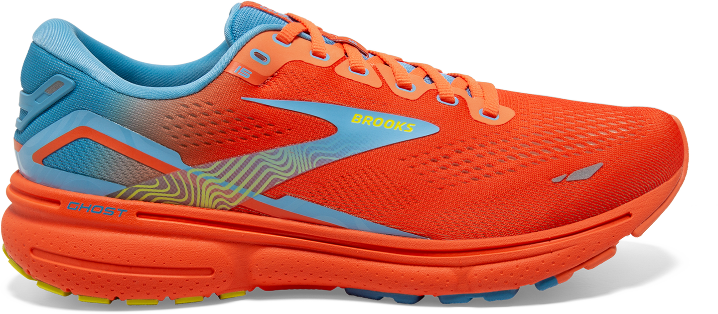 Brooks mach 11 mens top orange