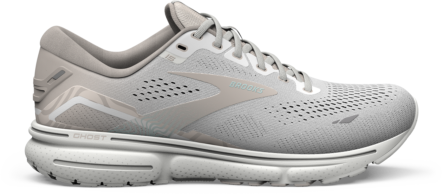 Women's Ghost 15 (189 - White/Crystal Grey/Glass)