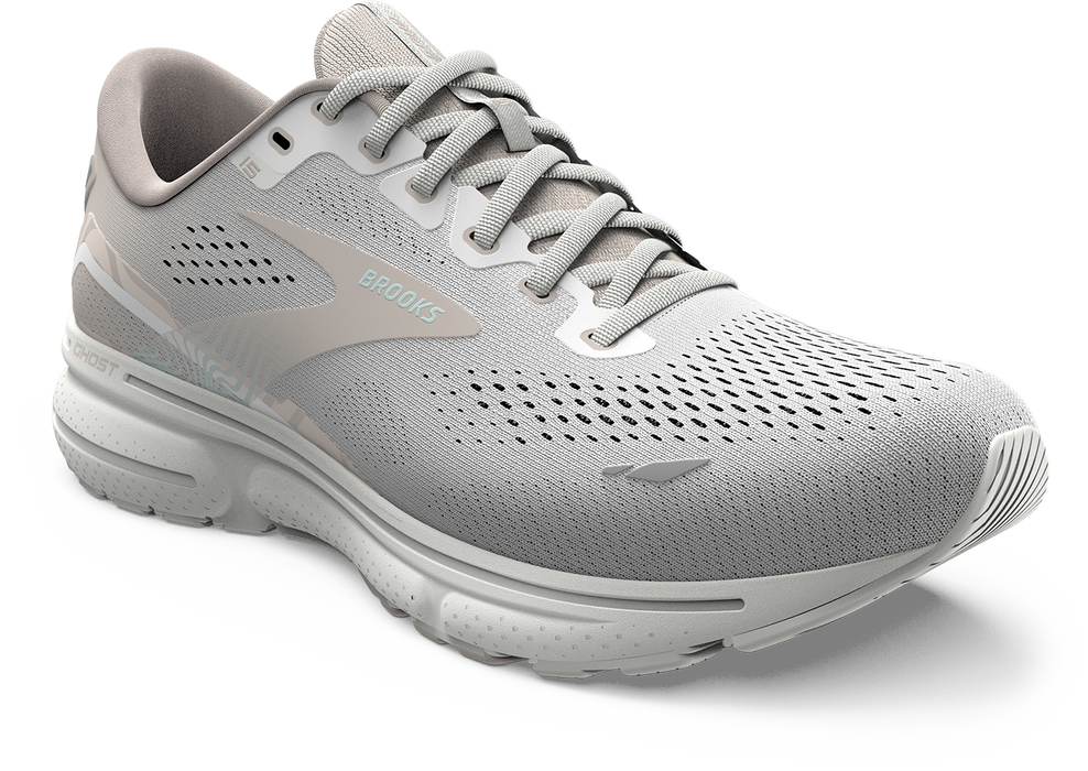 Women's Ghost 15 (189 - White/Crystal Grey/Glass)