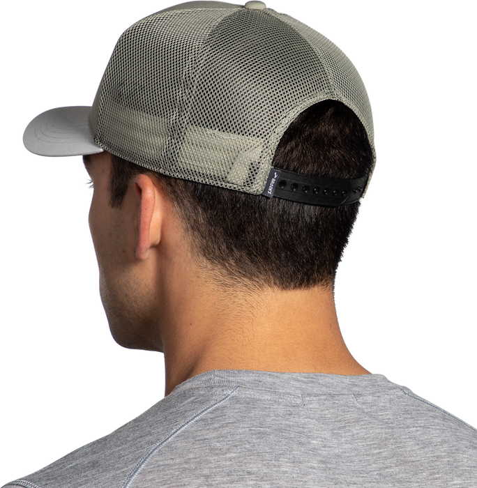 Surge Trucker Hat (337 - Pebble/Light Mint/Track Patch)