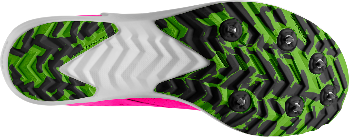 Draft XC Unisex Spike (661 - Pink Glo/Green/Black)