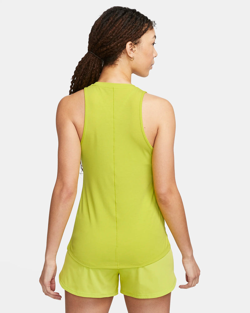 Women's DRI-FIT One Luxe Tank (308 - Bright Cactus/Reflective Silver)