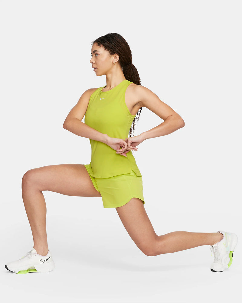 Women's DRI-FIT One Luxe Tank (308 - Bright Cactus/Reflective Silver)