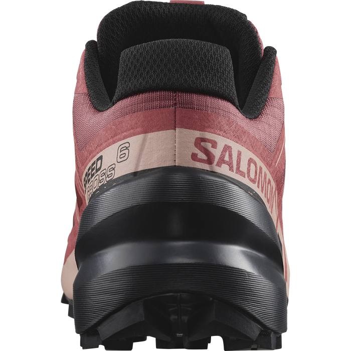 Zapatillas de Trail Salomon Speedcross 6 Cow Hide / Black / English Rose  Mujer
