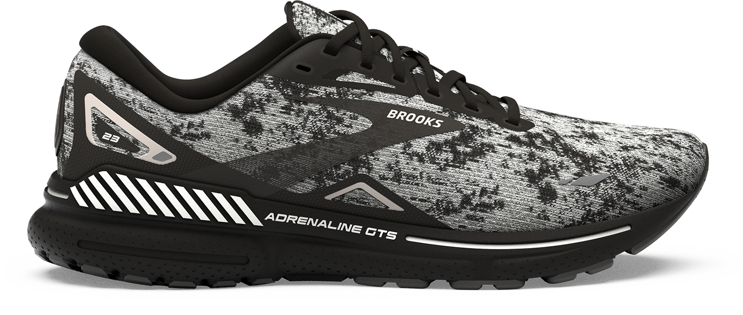 Brooks adrenaline gts 18 white black grey online