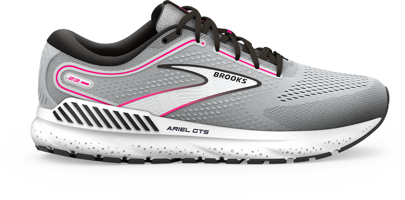 Women’s Ariel GTS 23 (078 - Grey/Black/Pink)