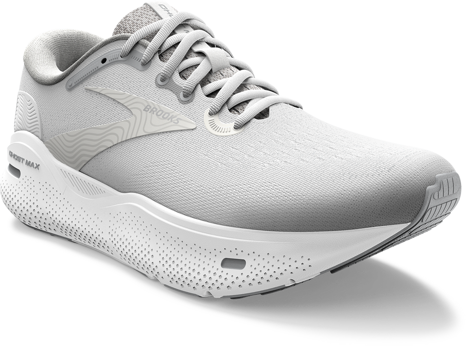 Women’s Ghost Max (124 - White/Oyster/Metallic Silver)