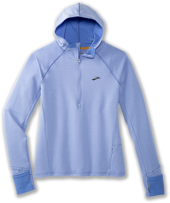 Women's Notch Thermal Hoodie 2.0 (497 - Heather Blue Lavender) — TC Running  Co