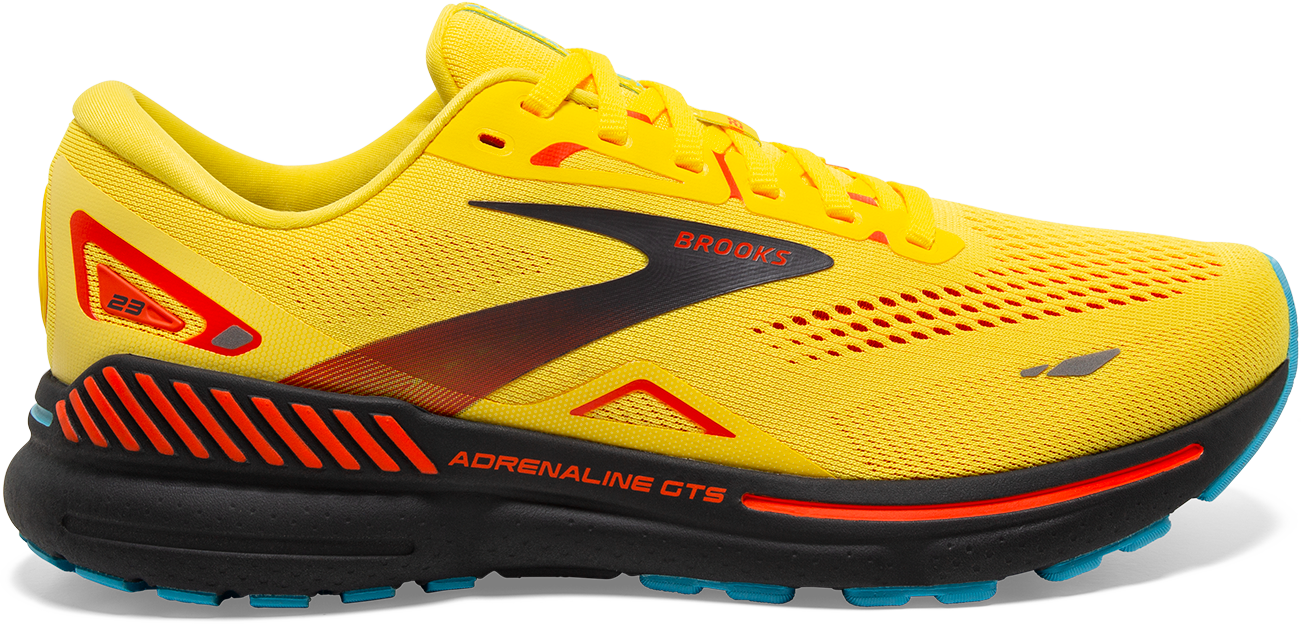 Men's Adrenaline GTS 23 (708 - Yellow/Foraged Iron/Orange)