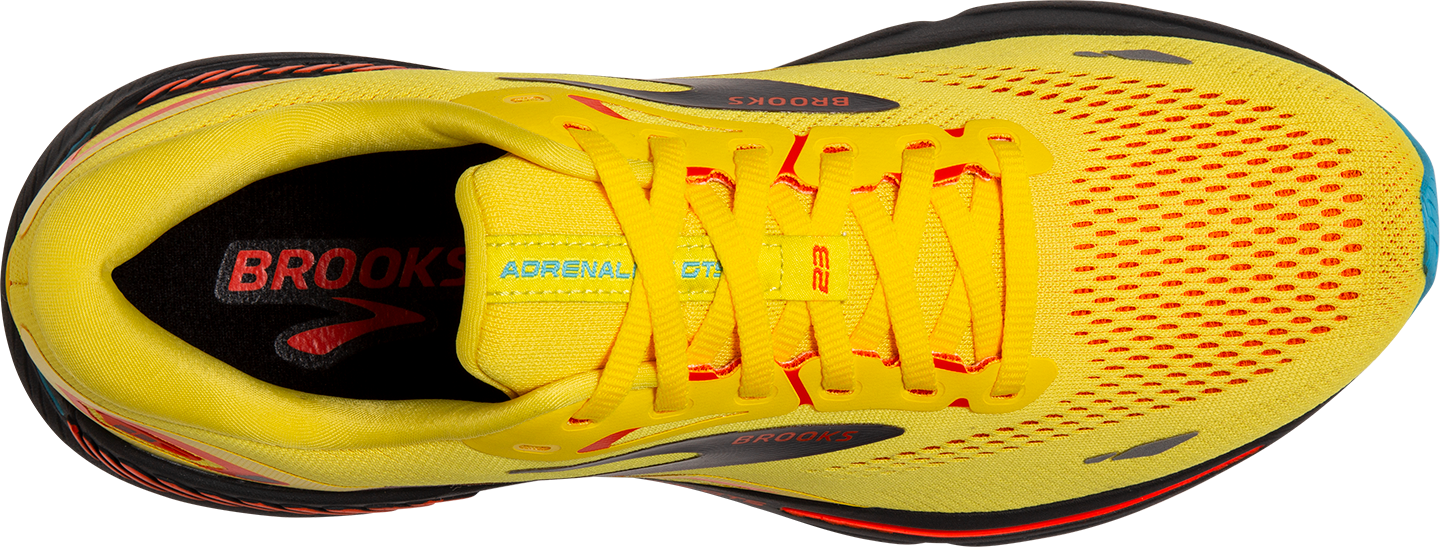 Men's Adrenaline GTS 23 (708 - Yellow/Foraged Iron/Orange)