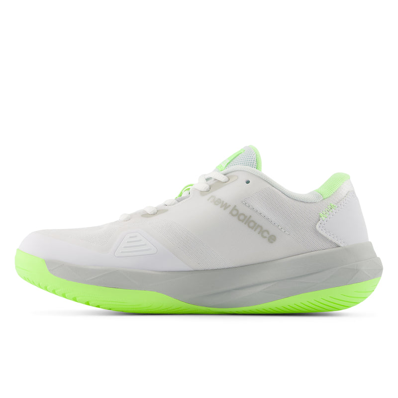 Women’s FuelCell 796 v4 Pickleball (W - White/Bleached Lime Glo/Brighton Grey)
