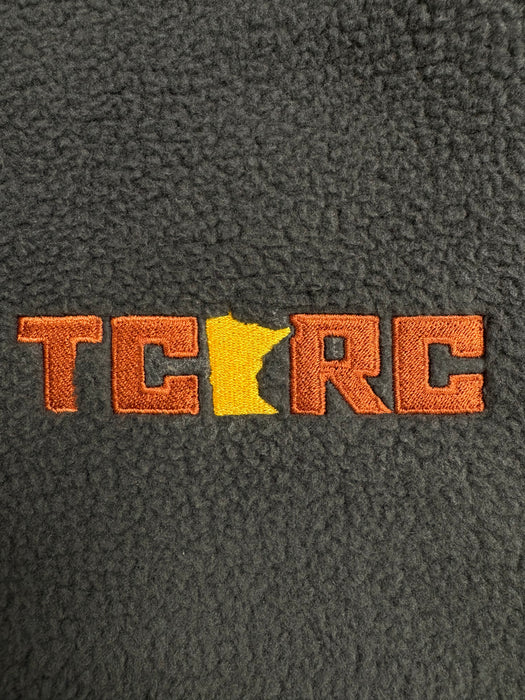 Men's TCRC x The North Face Yumiori ¼ Zip (EOF - Asphalt Grey/Burnt Umber/Summit Gold)