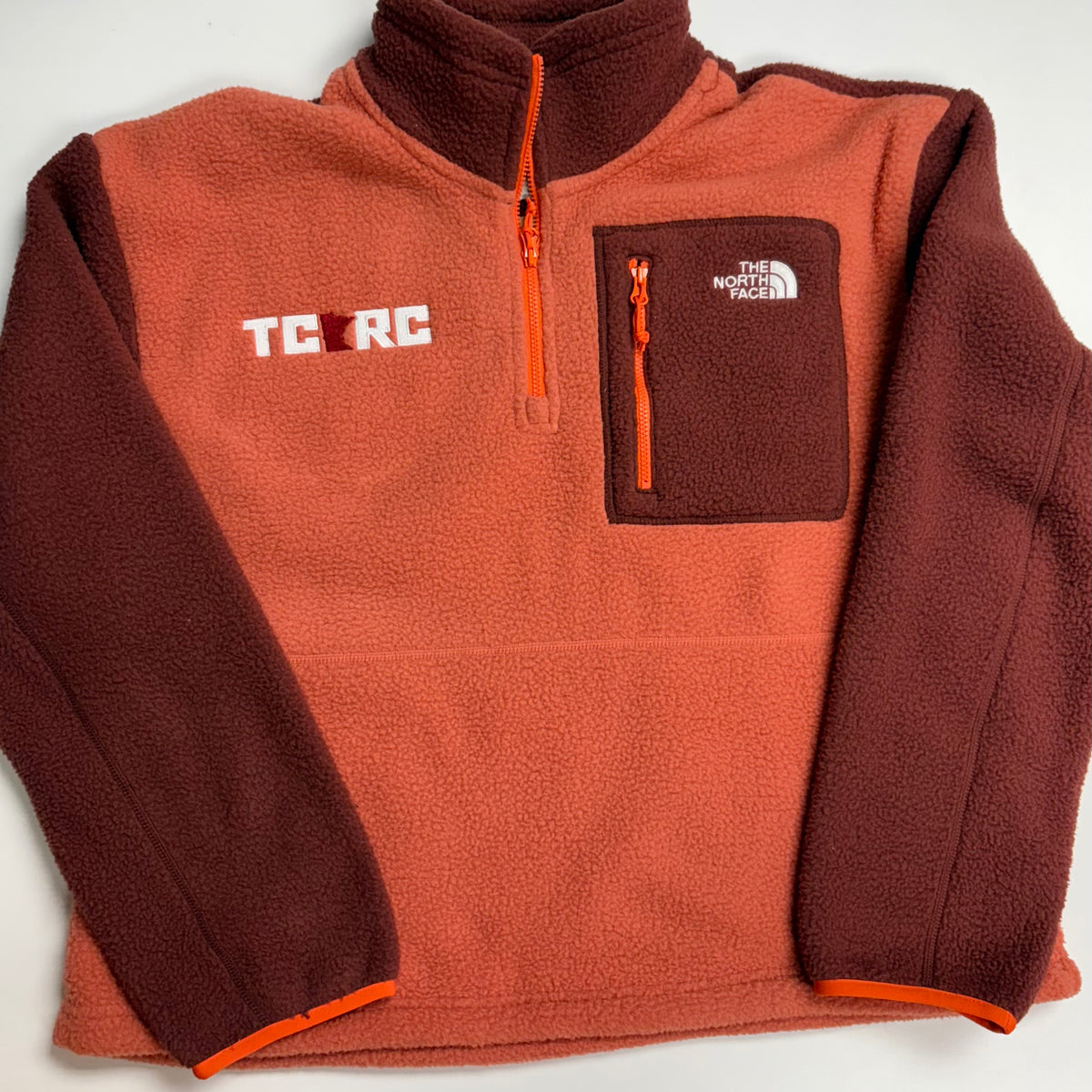 Women's TCRC x The North Face Yumiori ¼ Zip (EOW - Mars Dust/Sumac