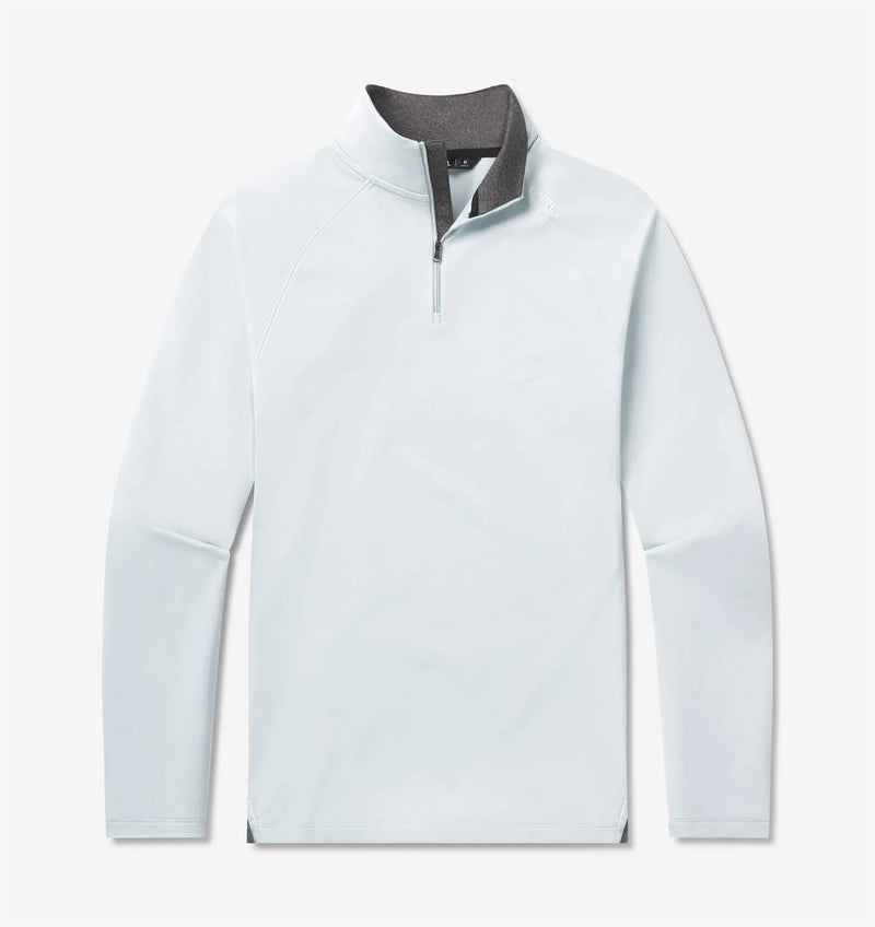 Men's Interlock Quarter Zip (Arctic Ice)