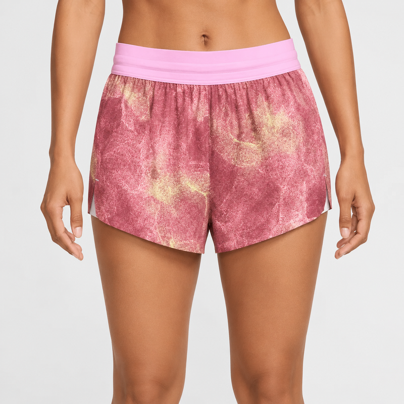 Women's Swift Dri-FIT Mid-Rise 2.5" Brief-Lined Running Shorts (621 - Pink Rise/Pink Rise)