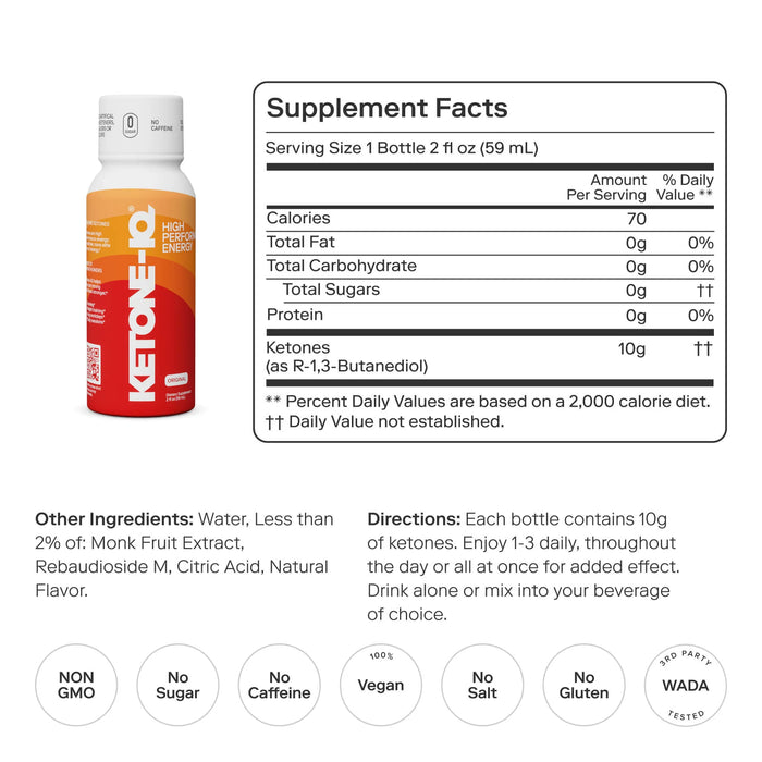 Ketone-IQ® Shots (2 oz. Single Serve)