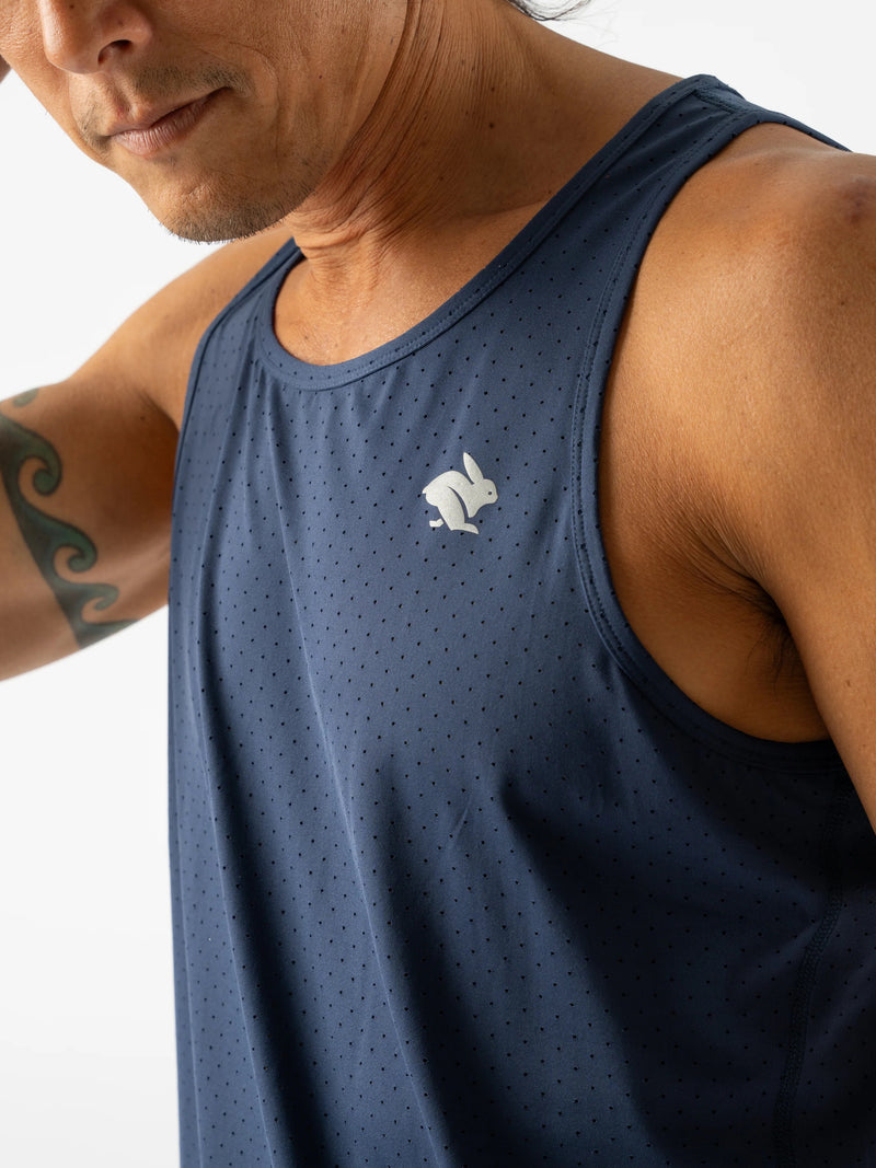 Men's Ice Perf Tank (400 - Dress Blue)