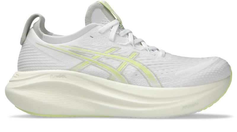 Men's Gel-Nimbus 27 (101 - White/Huddle Yellow)