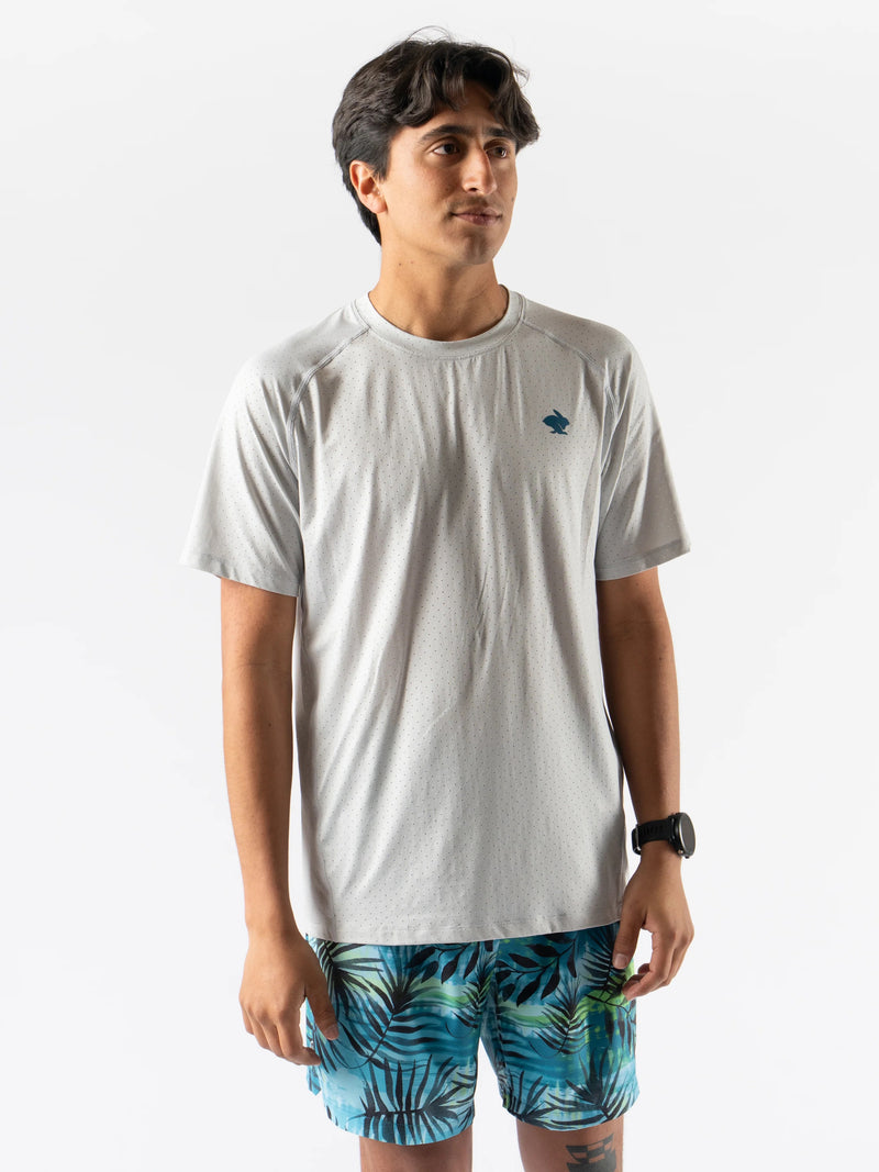 Men's Ice Perf Tee SS (57 - Quiet Grey)