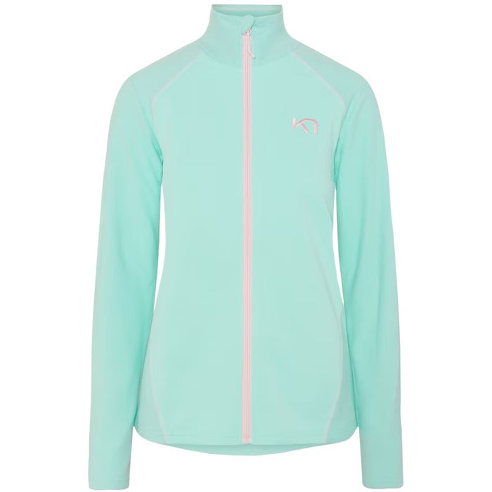 Women's Kari Full Zip Fleece (Bright Turquoise)