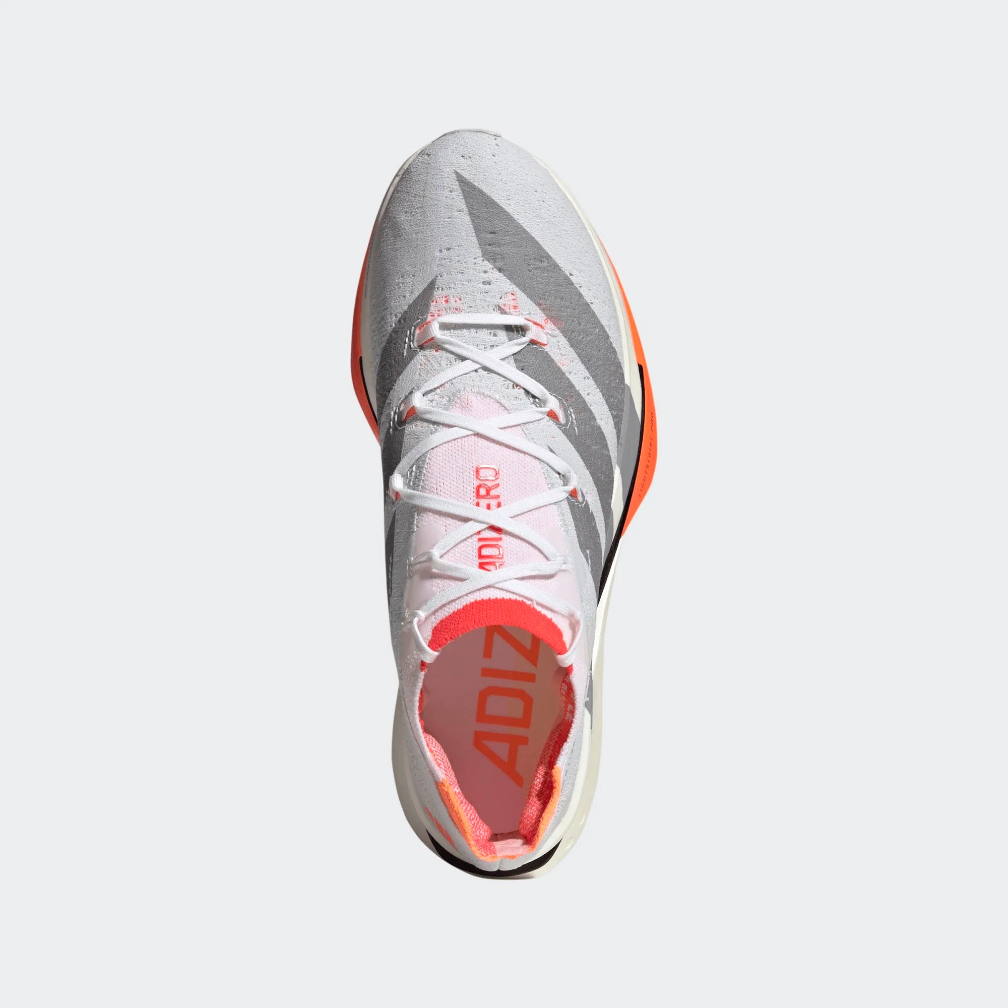 Unisex Adizero Prime X3 Strung (Cloud White/Cloud White/Lucid Red
