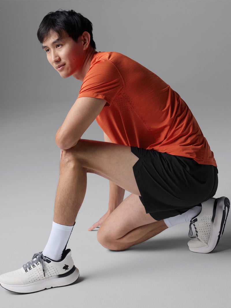 Men's Surfs Up 6" Running Short (Black)
