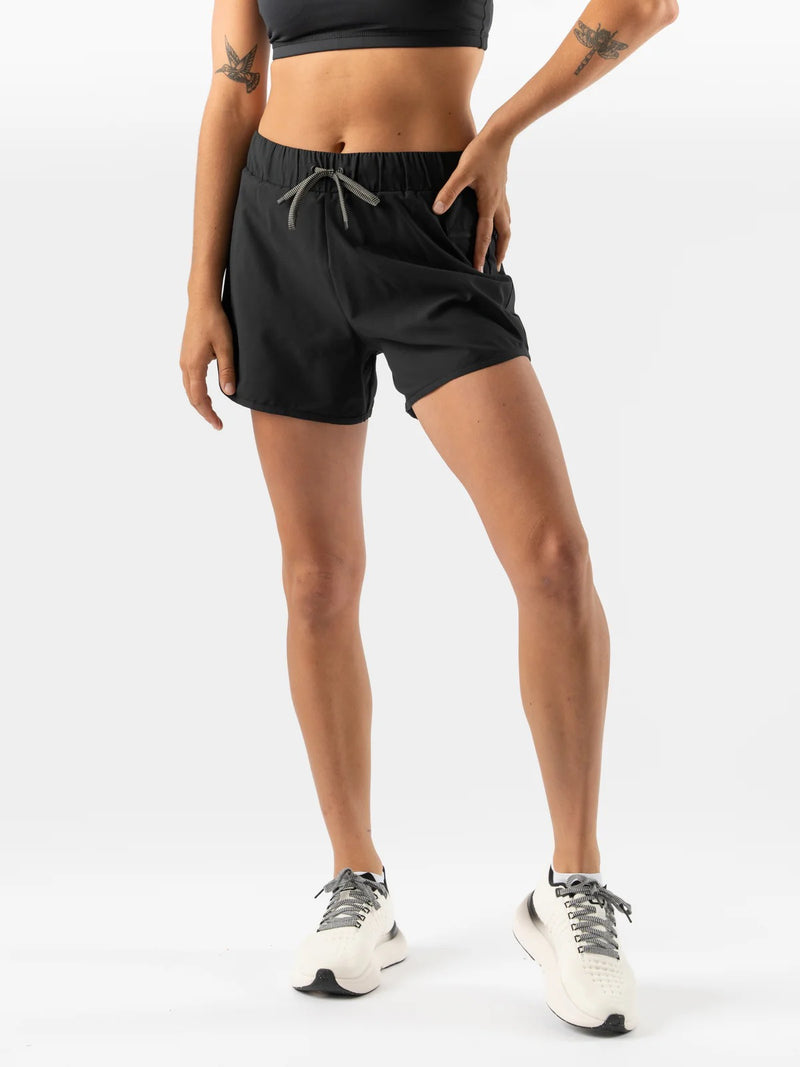 Women's Surfs Up 4" Short (Black)