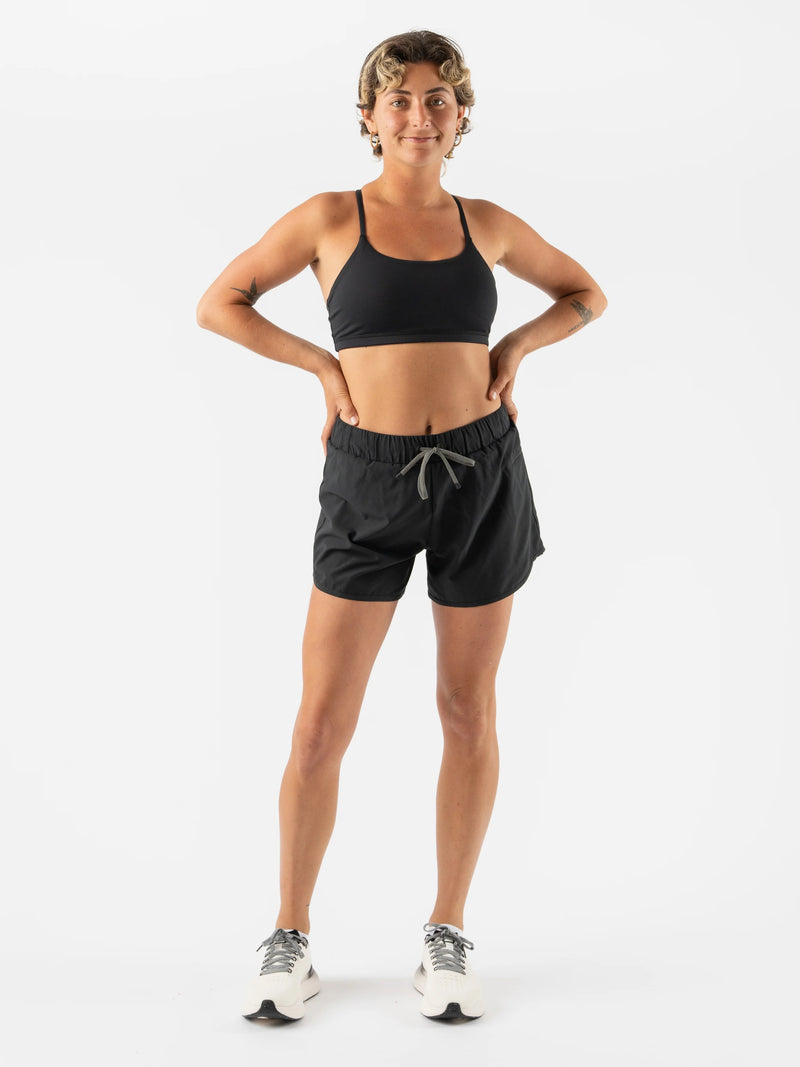 Women's Surfs Up 4" Short (Black)