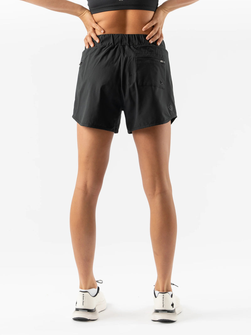 Women's Surfs Up 4" Short (Black)