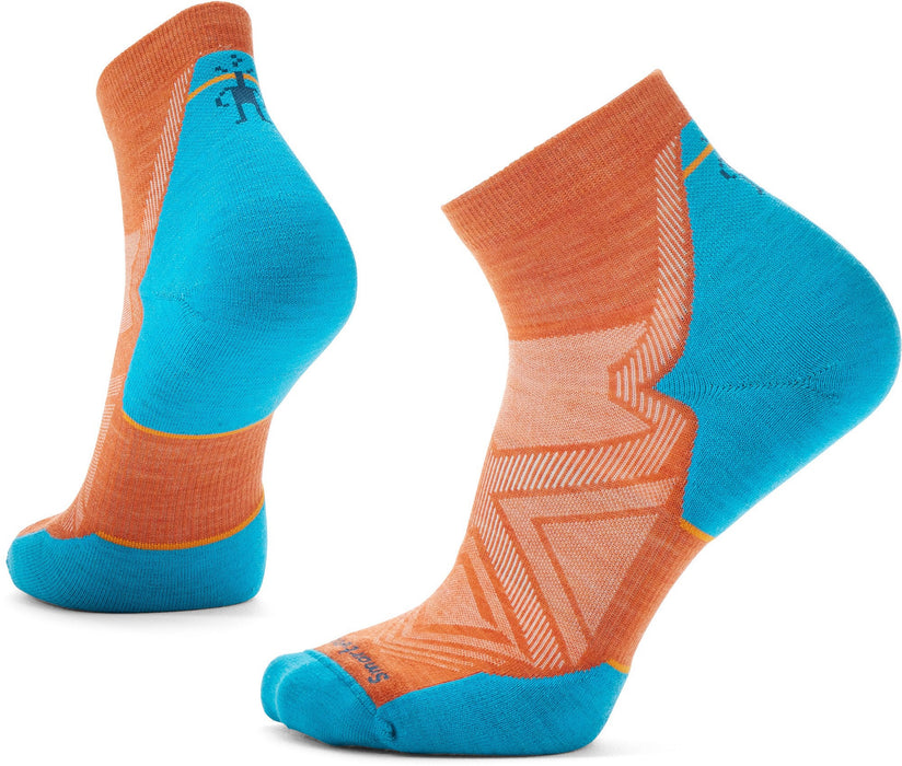 Run Targeted Cushion Ankle Socks (Orange Rust)
