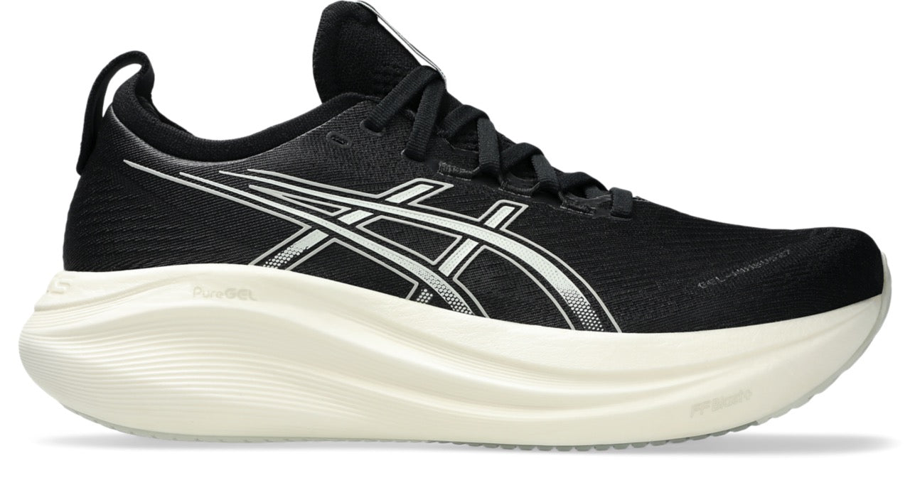 Men's Gel-Nimbus 27 (002 - Black/Lake Grey) — TC Running Co